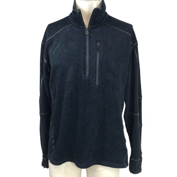 Kuhl Men's Navy Quarter-Zip Pullover - Picture 1 of 9